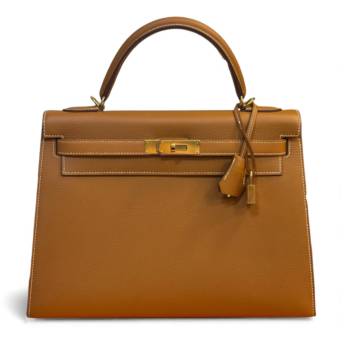 Hermès - Sac Kelly 32 Gold Epsom