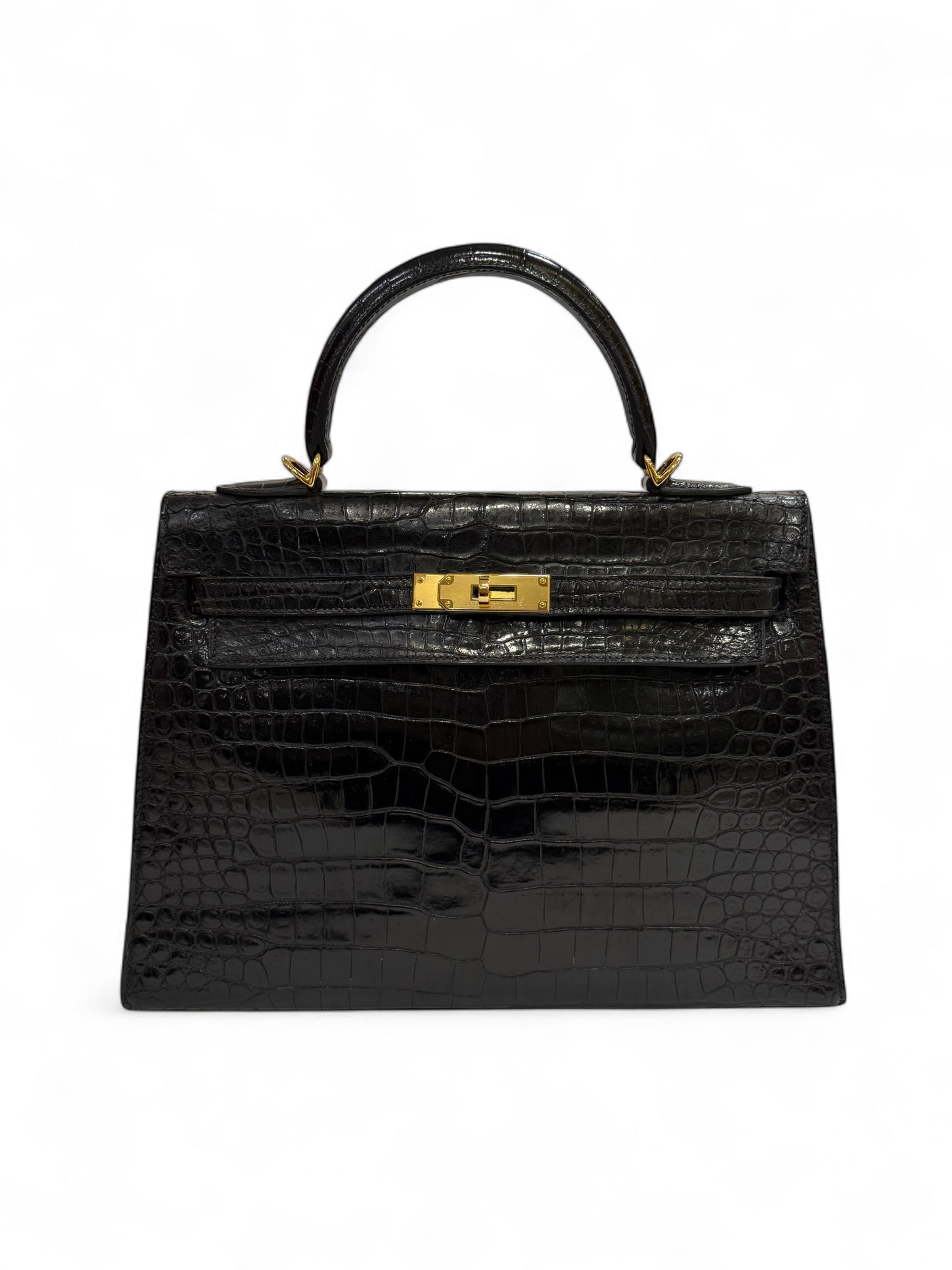 Hermès - Sac Kelly 32 crocodile