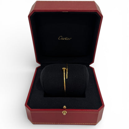 Cartier - Bracelet Clou Or Jaune T.17