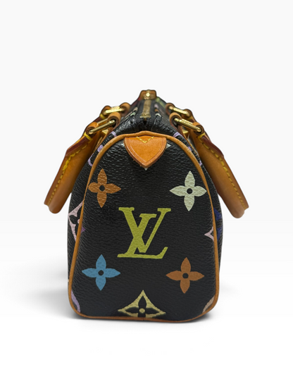 Louis Vuitton - Sac mini Speedy Murakami