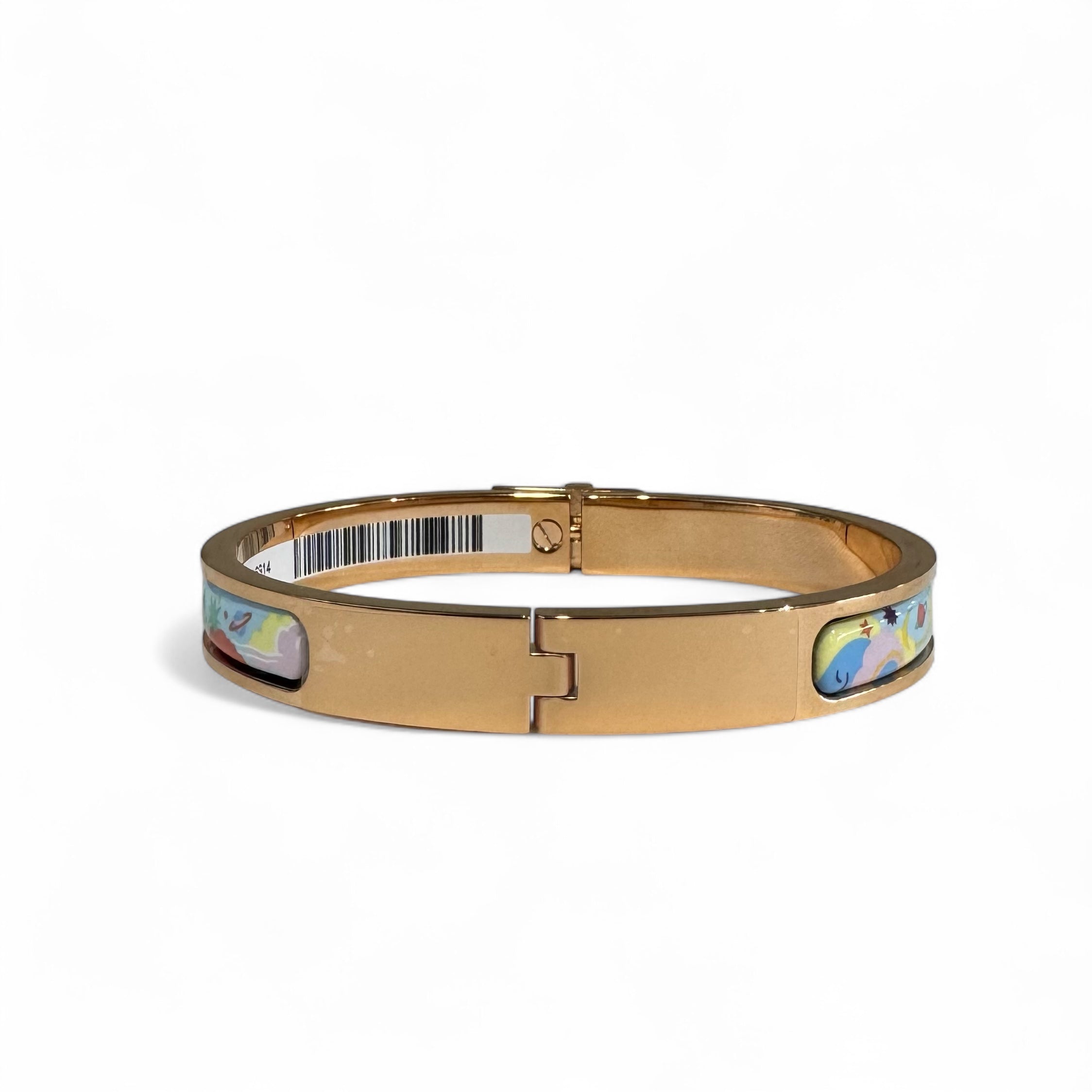 Hermès - Bracelet Mini Clic Kelly Au Royaume d’Hélios PM