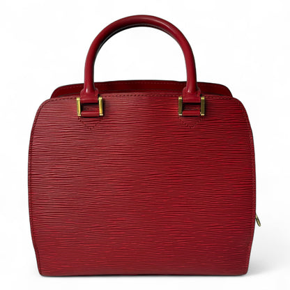Louis Vuitton - Borsa Pont Neuf rossa in pelle épi