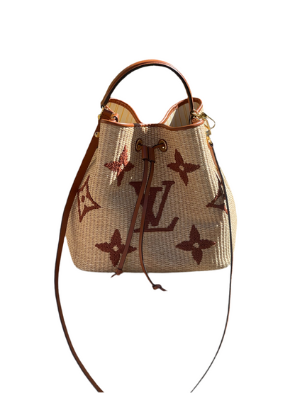 Louis Vuitton - Sac Néonoé en raphia MM