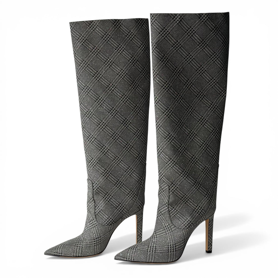 Jimmy Choo Bottes Mavis à Paillettes | Les Folies d’Eugénie