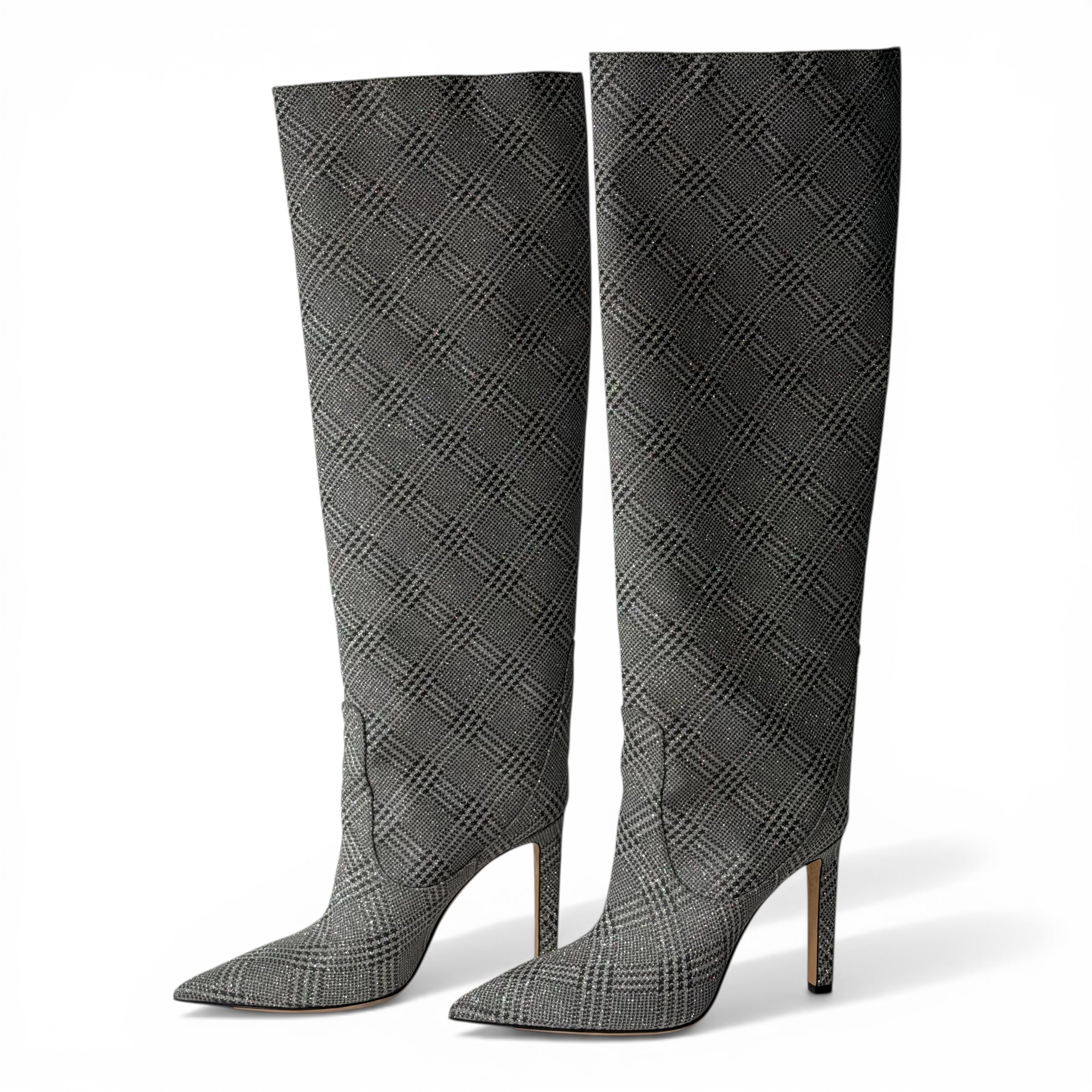 Jimmy Choo Bottes Mavis à Paillettes | Les Folies d’Eugénie