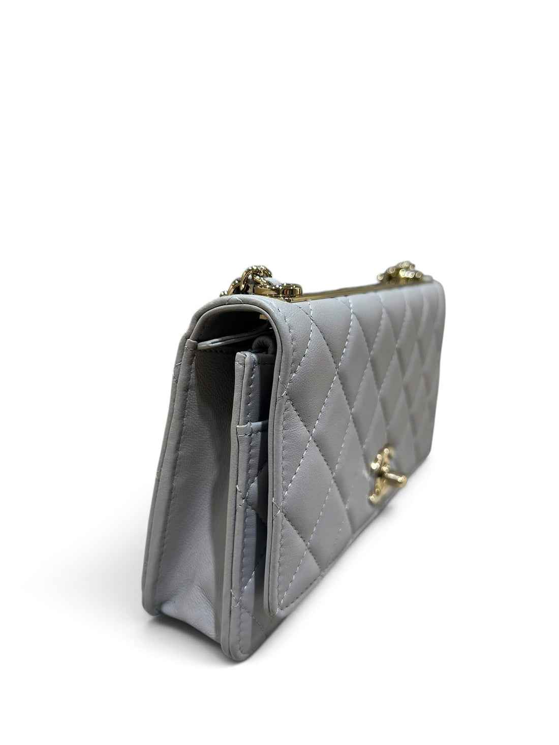 Chanel – Wallet on Chain mit goldener Plakette