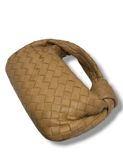 Bottega Veneta - Sac à main mini Jodie beige