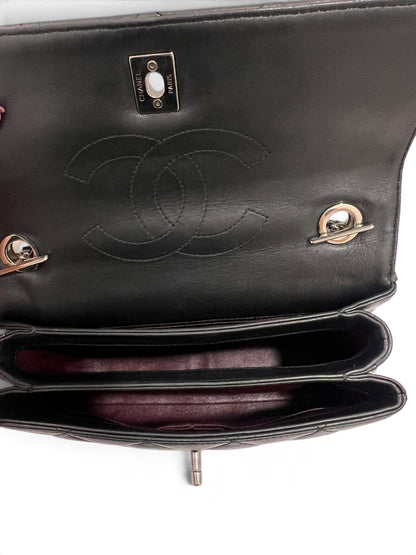 Chanel - Sac Trendy CC en cuir noir