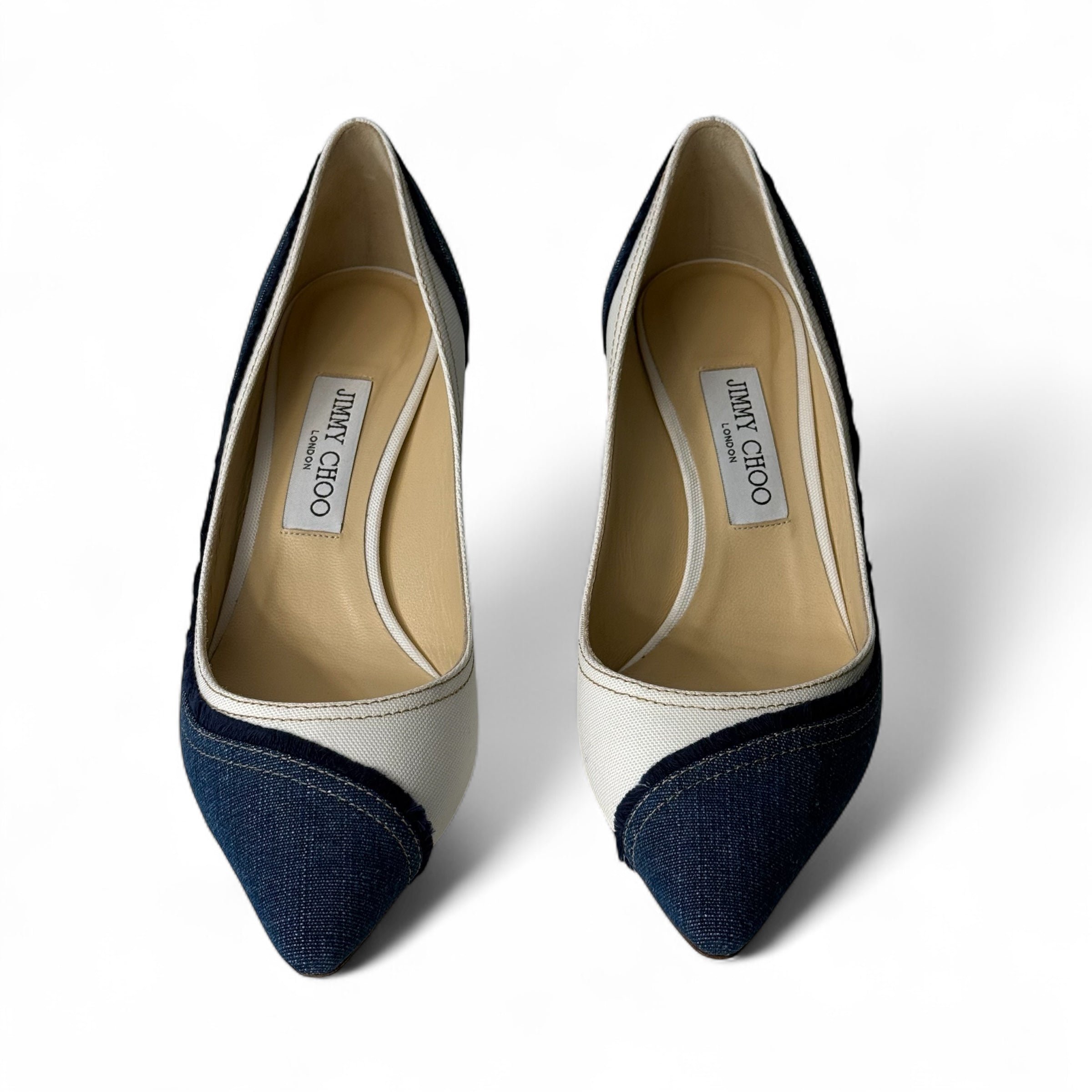 Jimmy Choo - Jeans-Pumps Gr. 39
