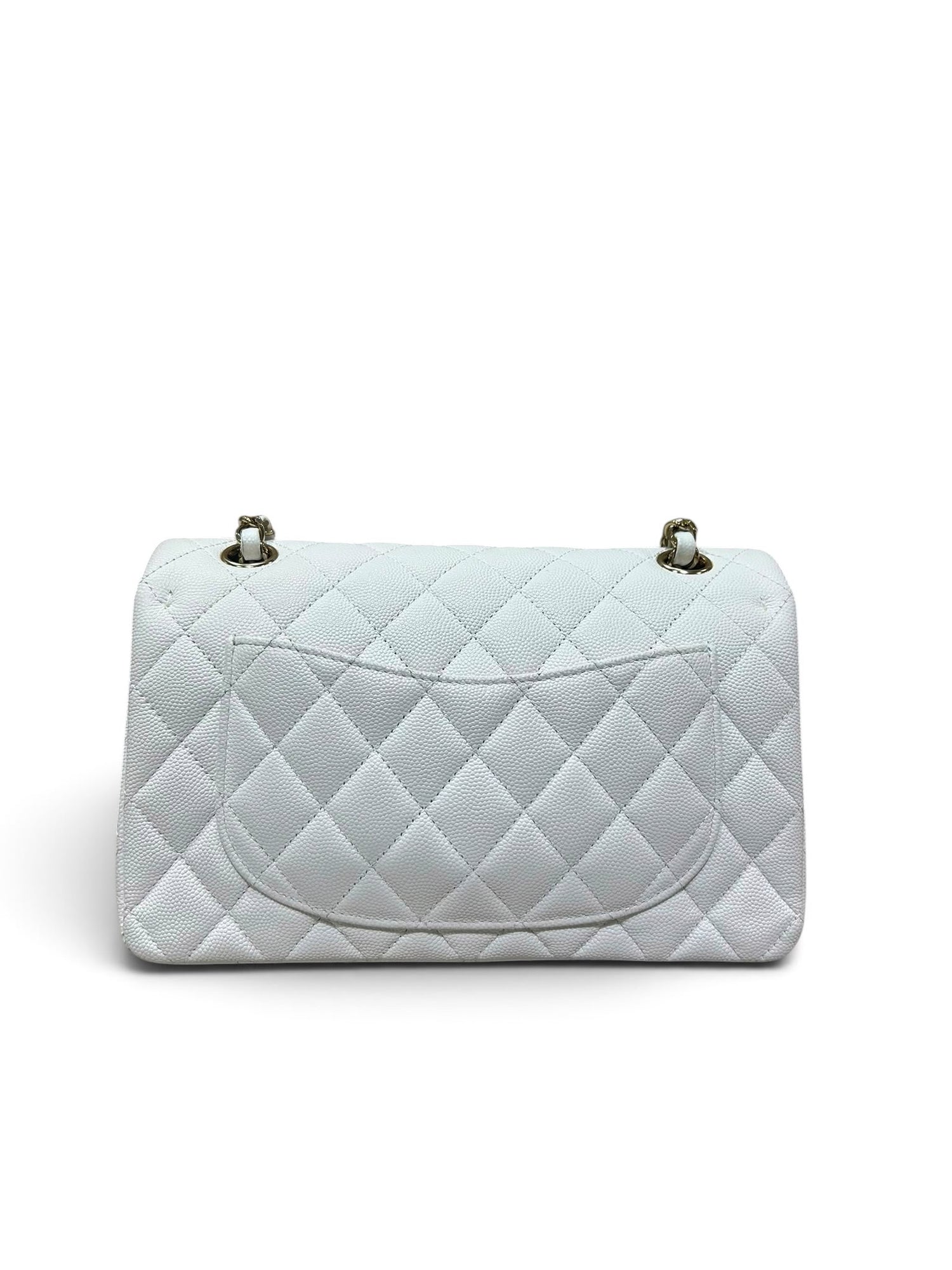 Chanel - Timeless Classique Blanc Caviar