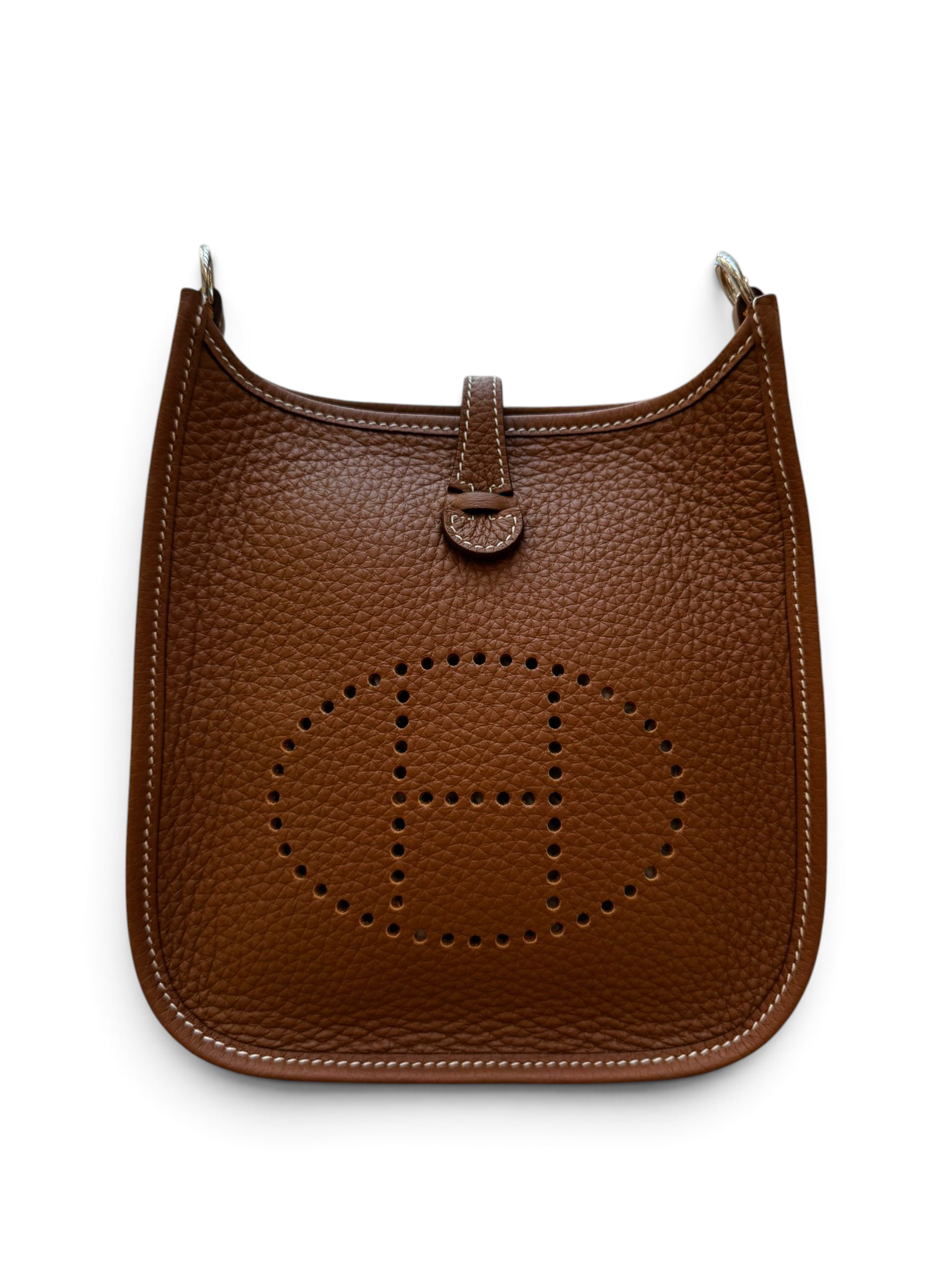 Hermès - Sac Mini Evelyne 16 Gold
