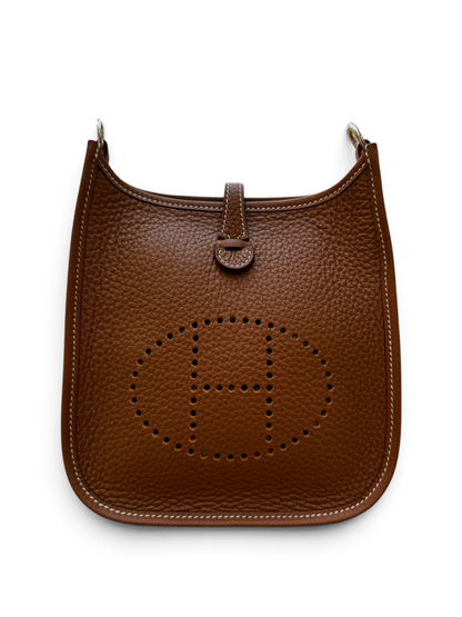 Hermès - Sac Mini Evelyne 16 Gold