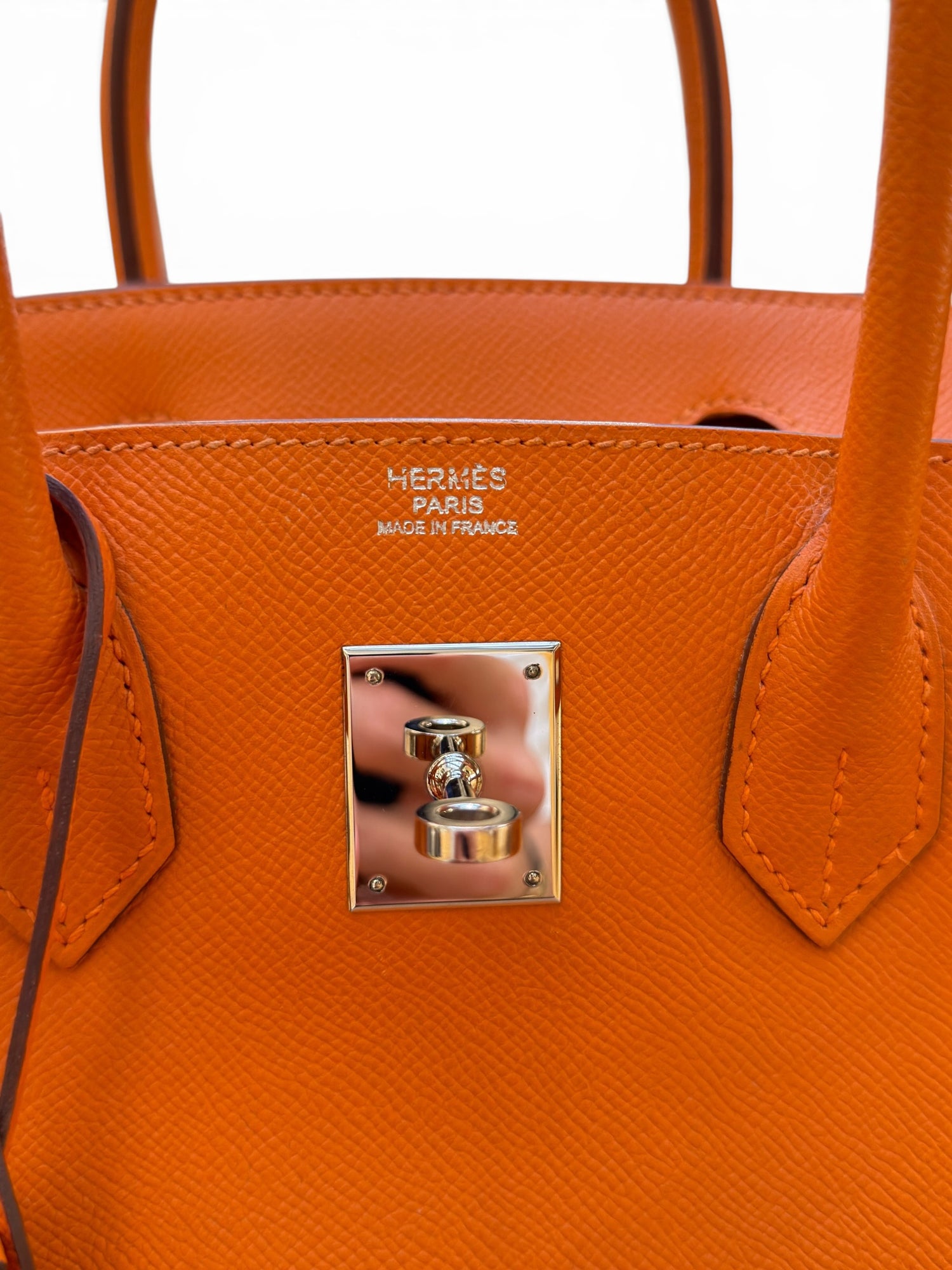 Hermès - Sac Birkin 30 Orange