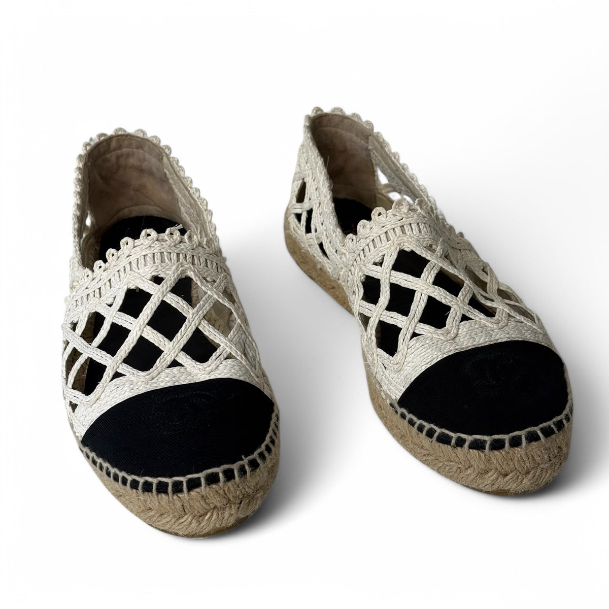 Chanel - Offene Espadrilles