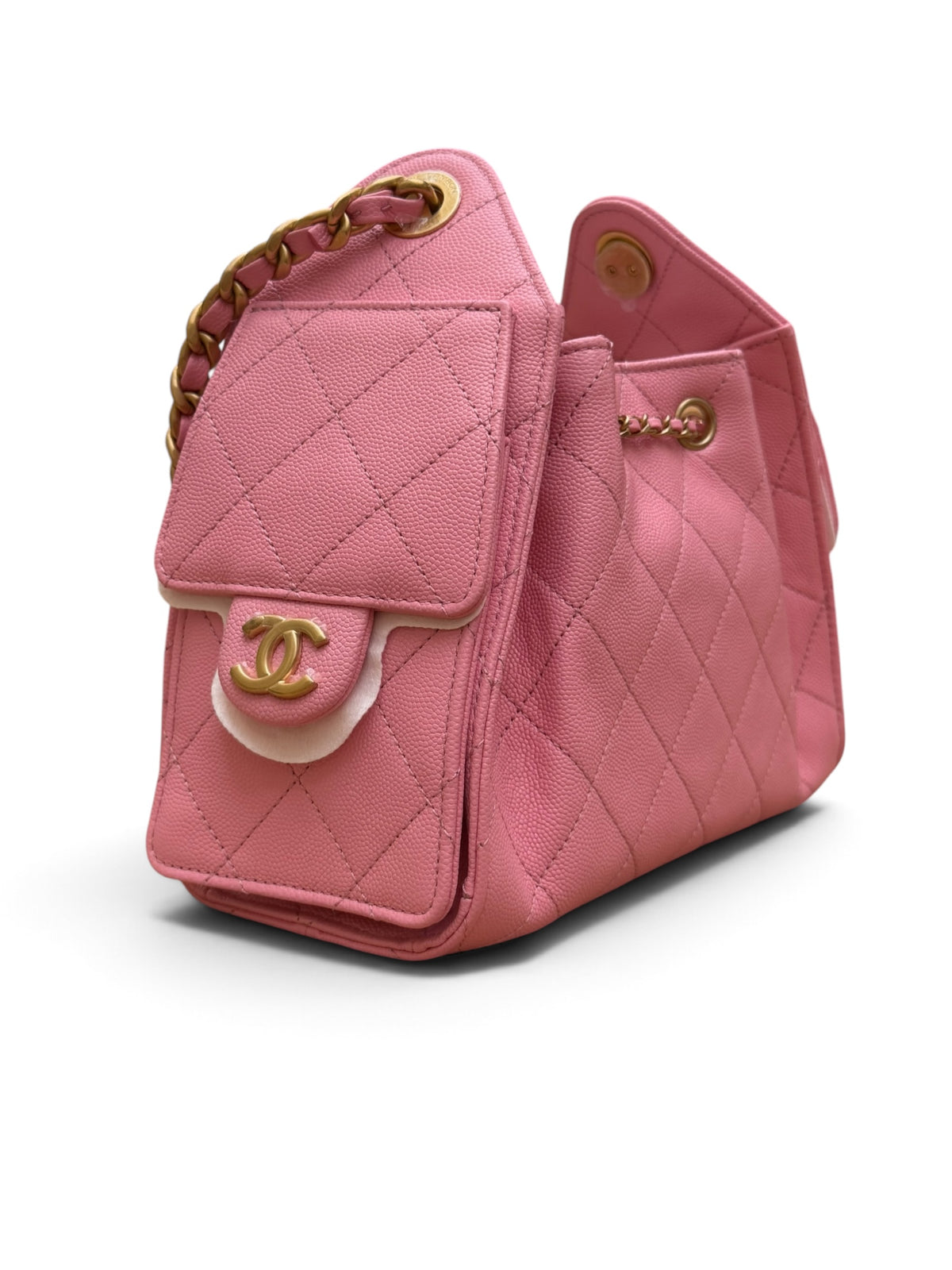 Chanel - Sac hobo 25 mini rose