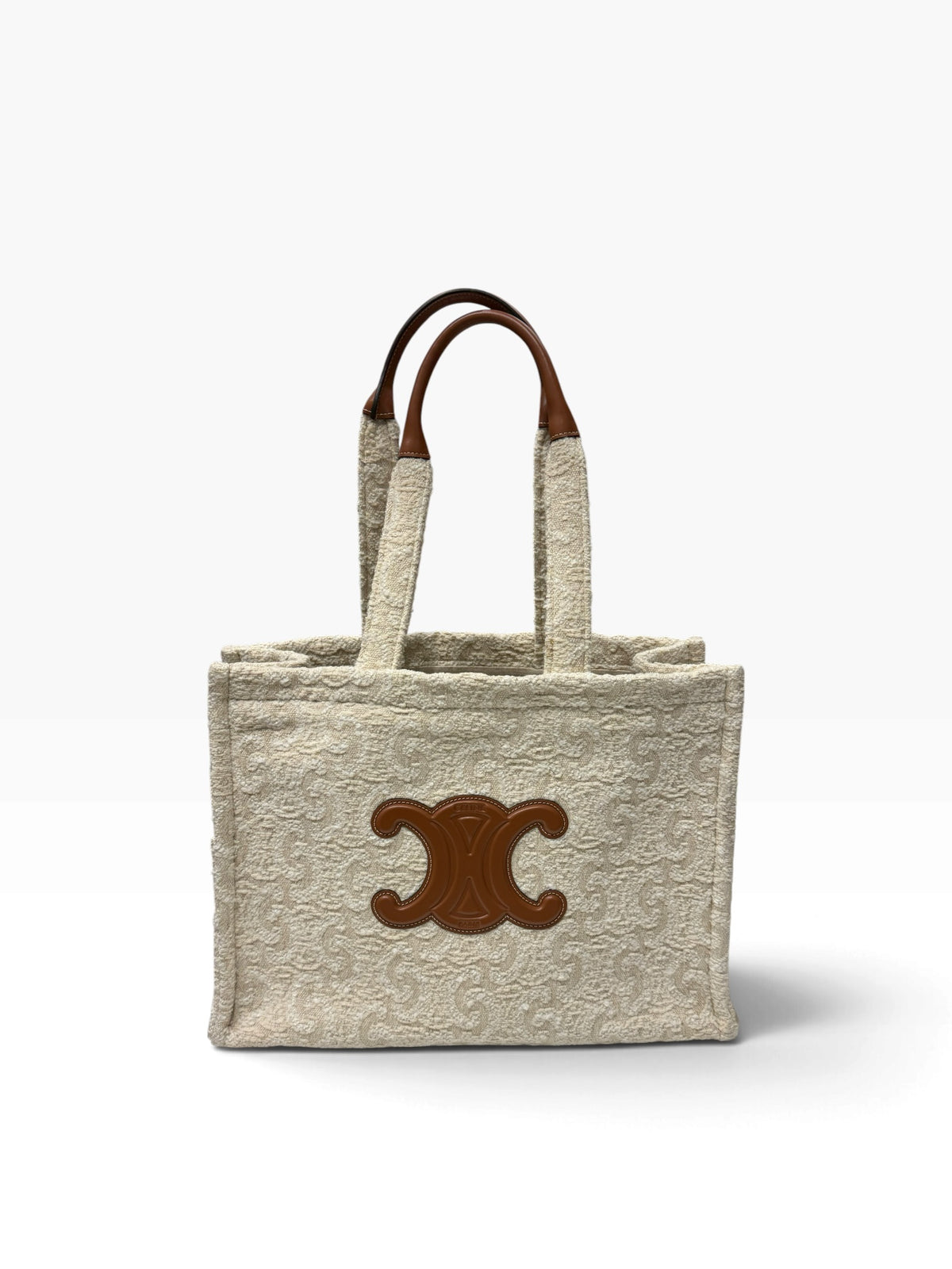 Céline - tote bag Thais en laine brodée