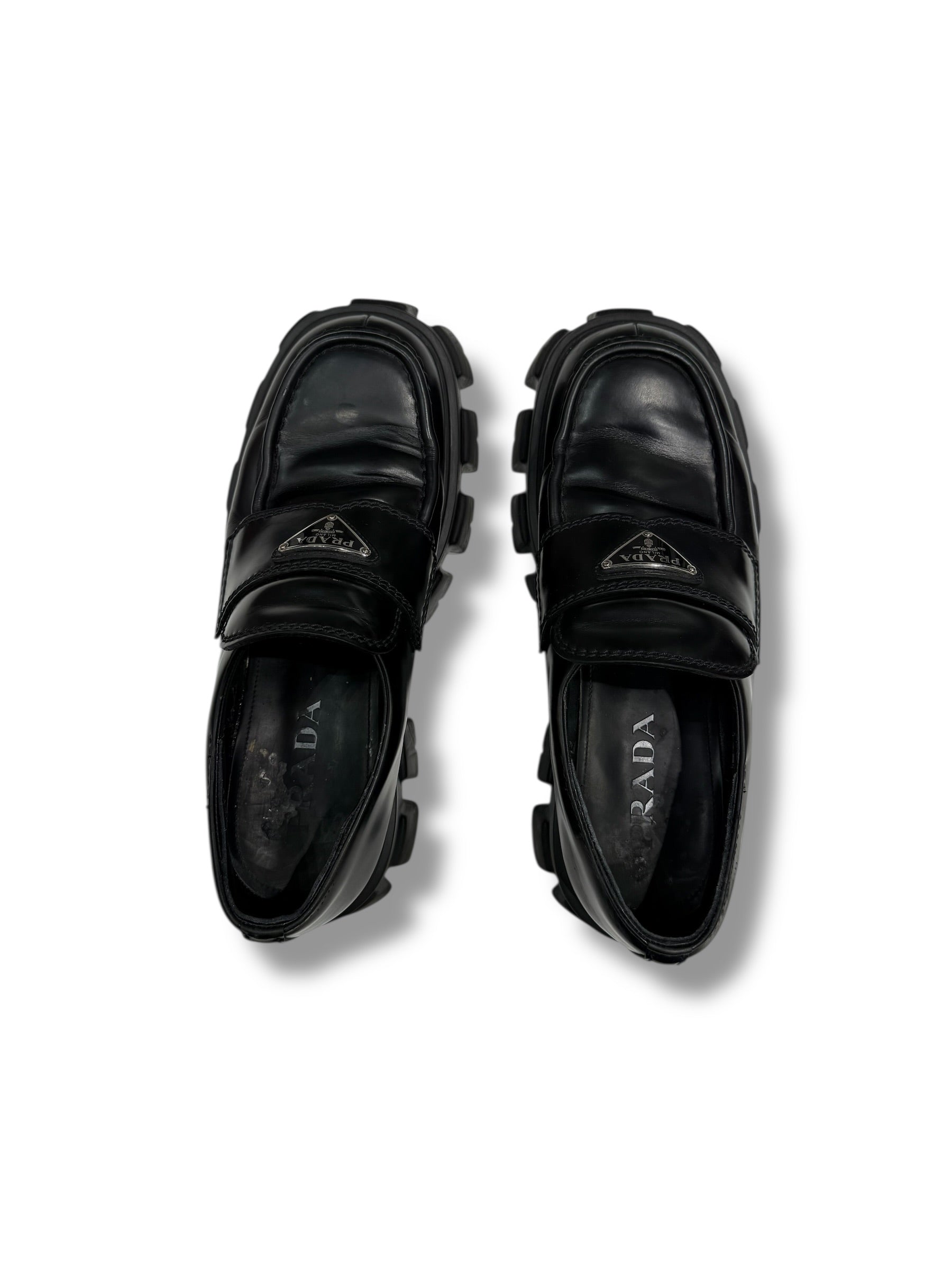 Prada Mocassin Monolith T40,5 | Les Folies d’Eugénie