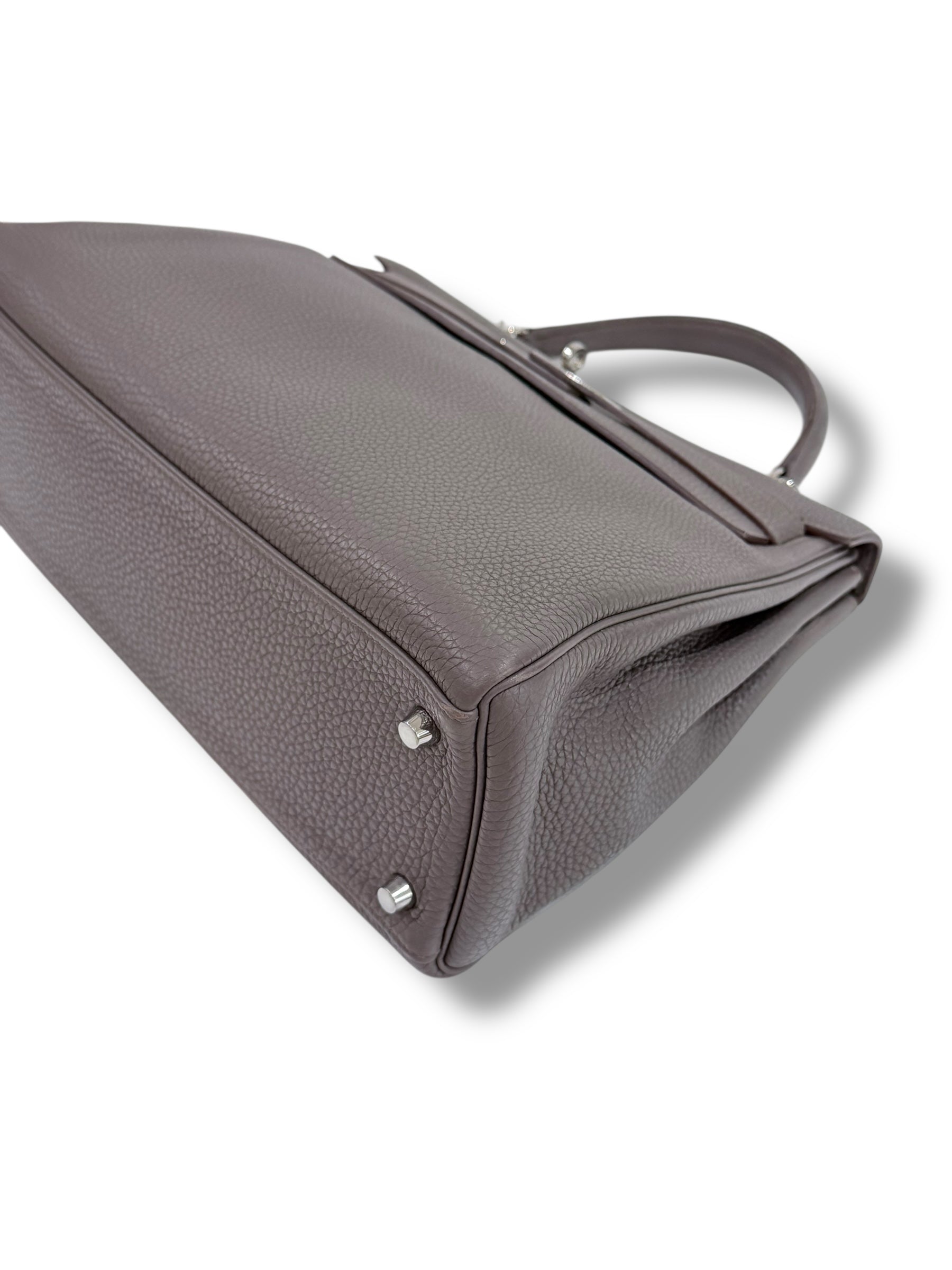 Hermès - Sac Kelly 32 étoupe