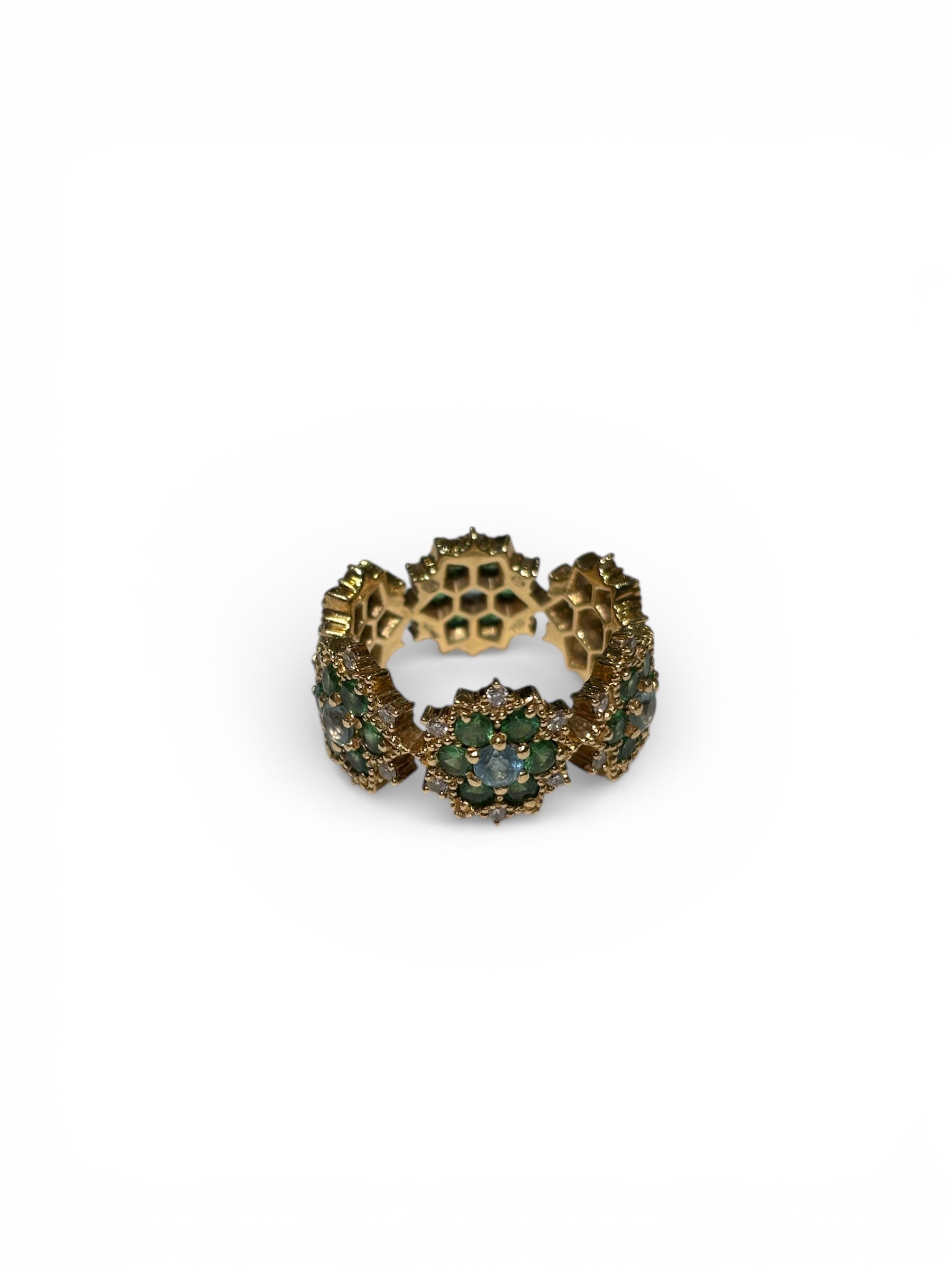 Alexandra Rosier - Bague Eden Tsavorites