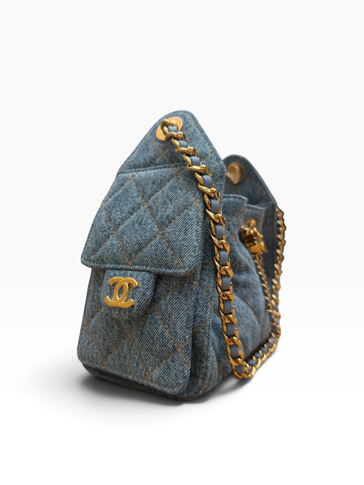 Chanel - Sac hobo 25 mini Denim