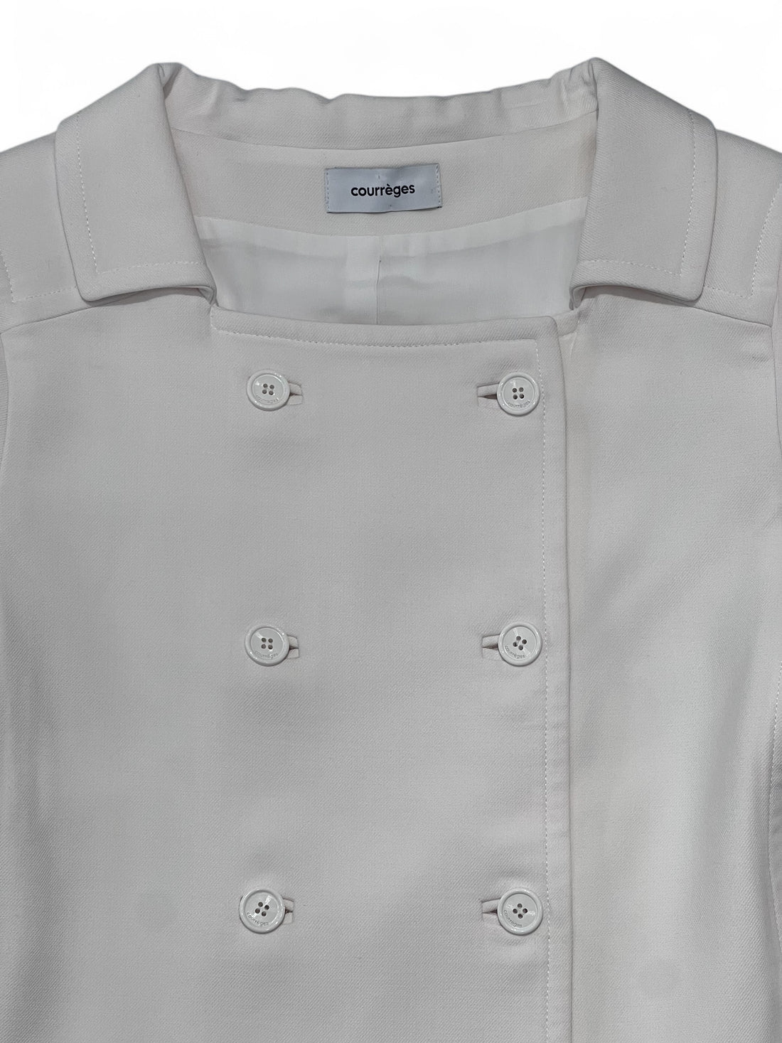 Courrèges - Veste Écru