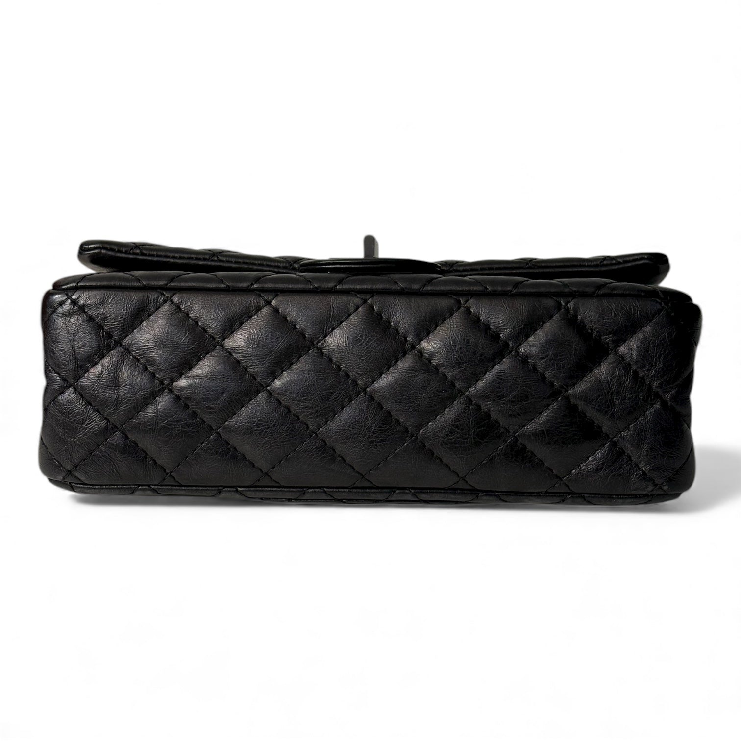 Chanel - Borsa 2.55 full black 25 cm