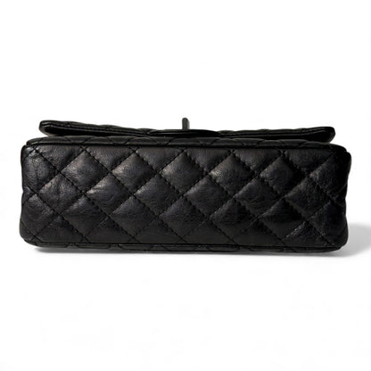 Chanel - Sac 2.55 full black 25 cm