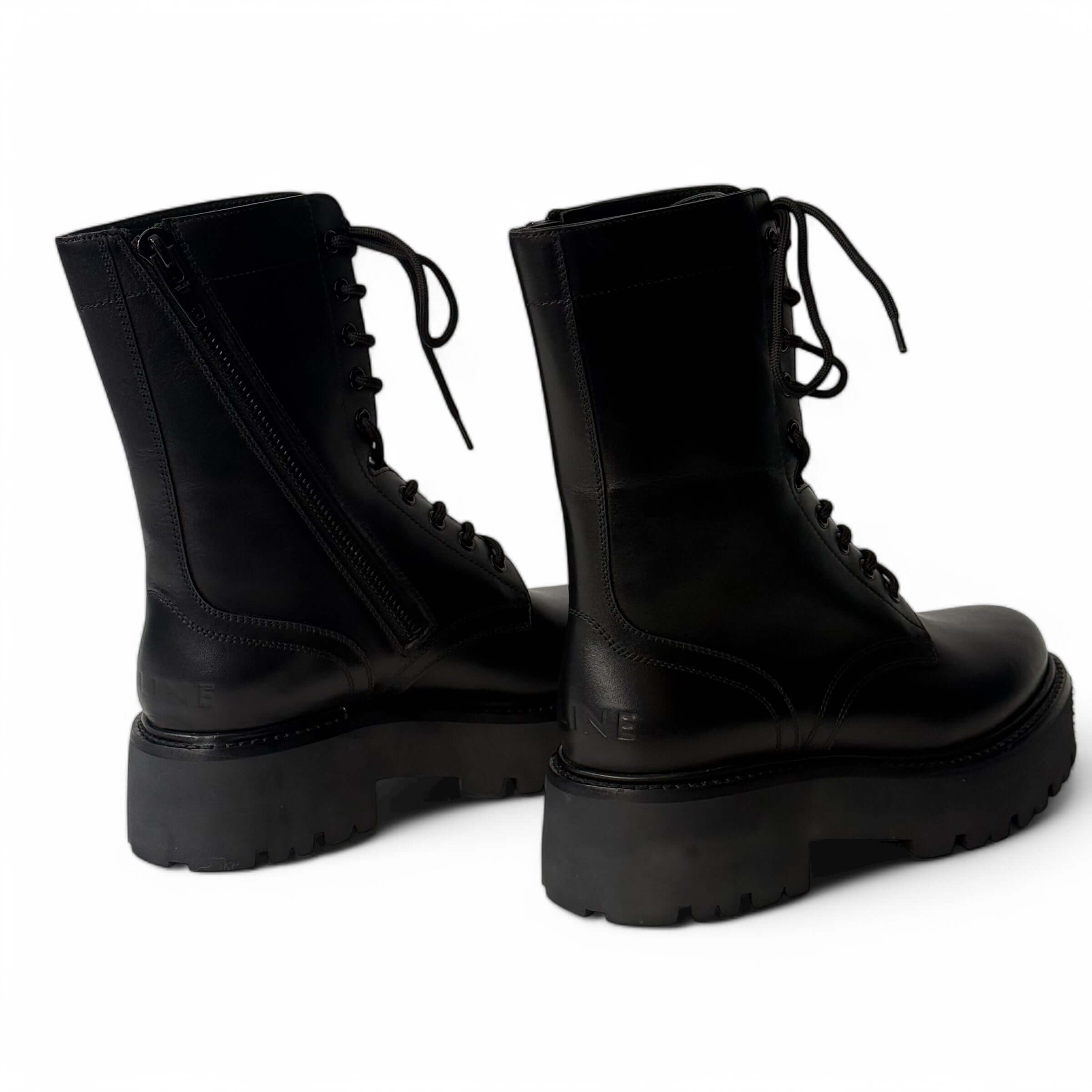 Celine - Logo ankle boots size 39 – Les Folies d'Eugenie