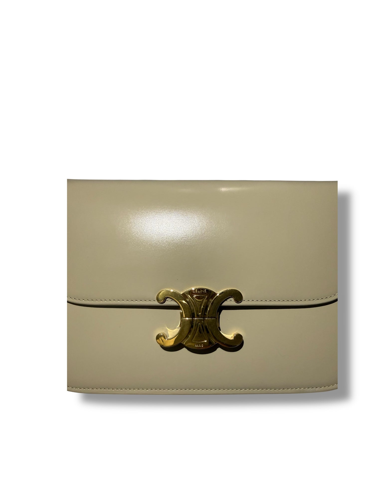 Céline Sac Triomphe Classique Beige | Les Folies d’Eugénie