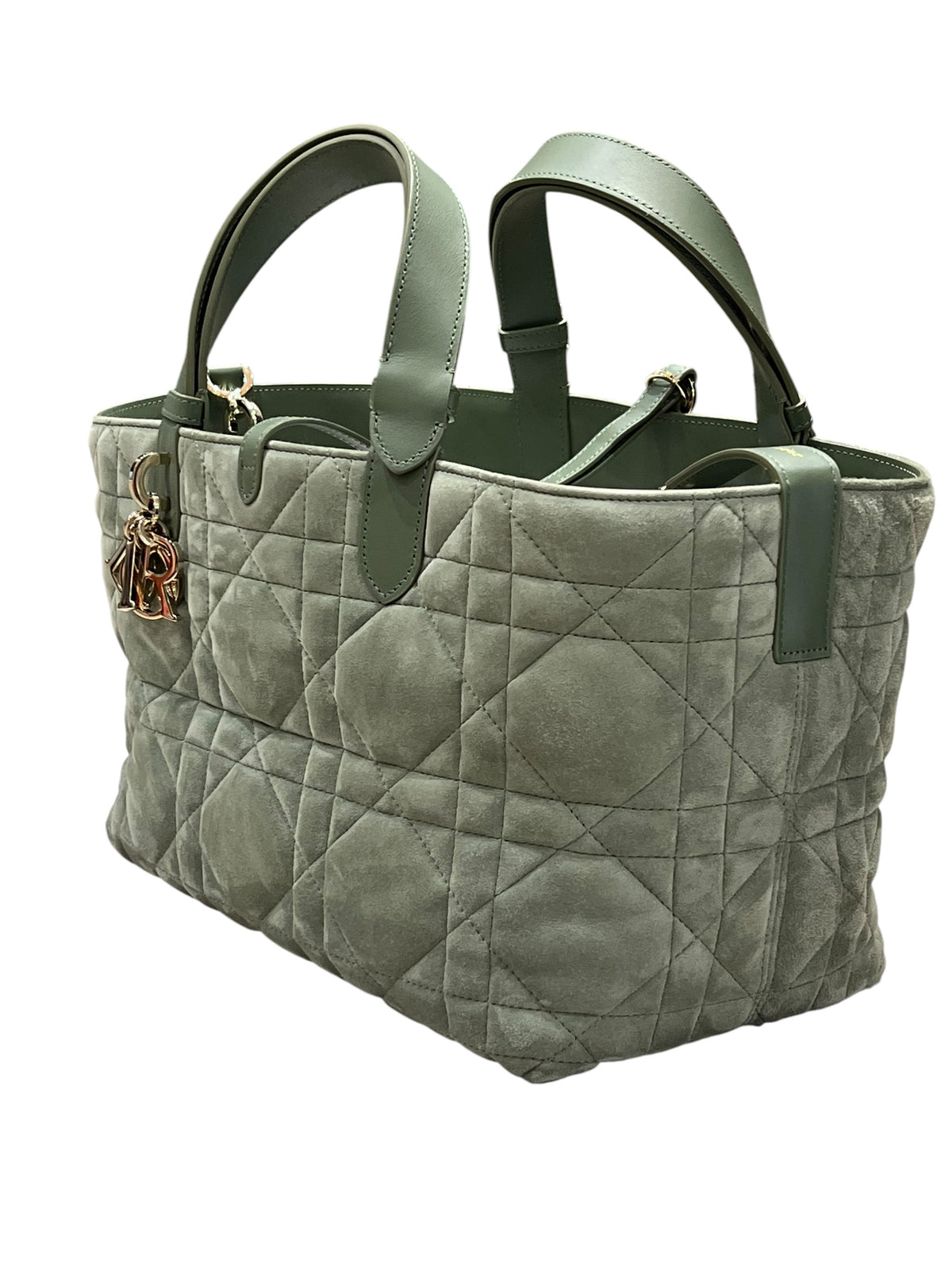 Dior - Dior Toujours bag in green suede