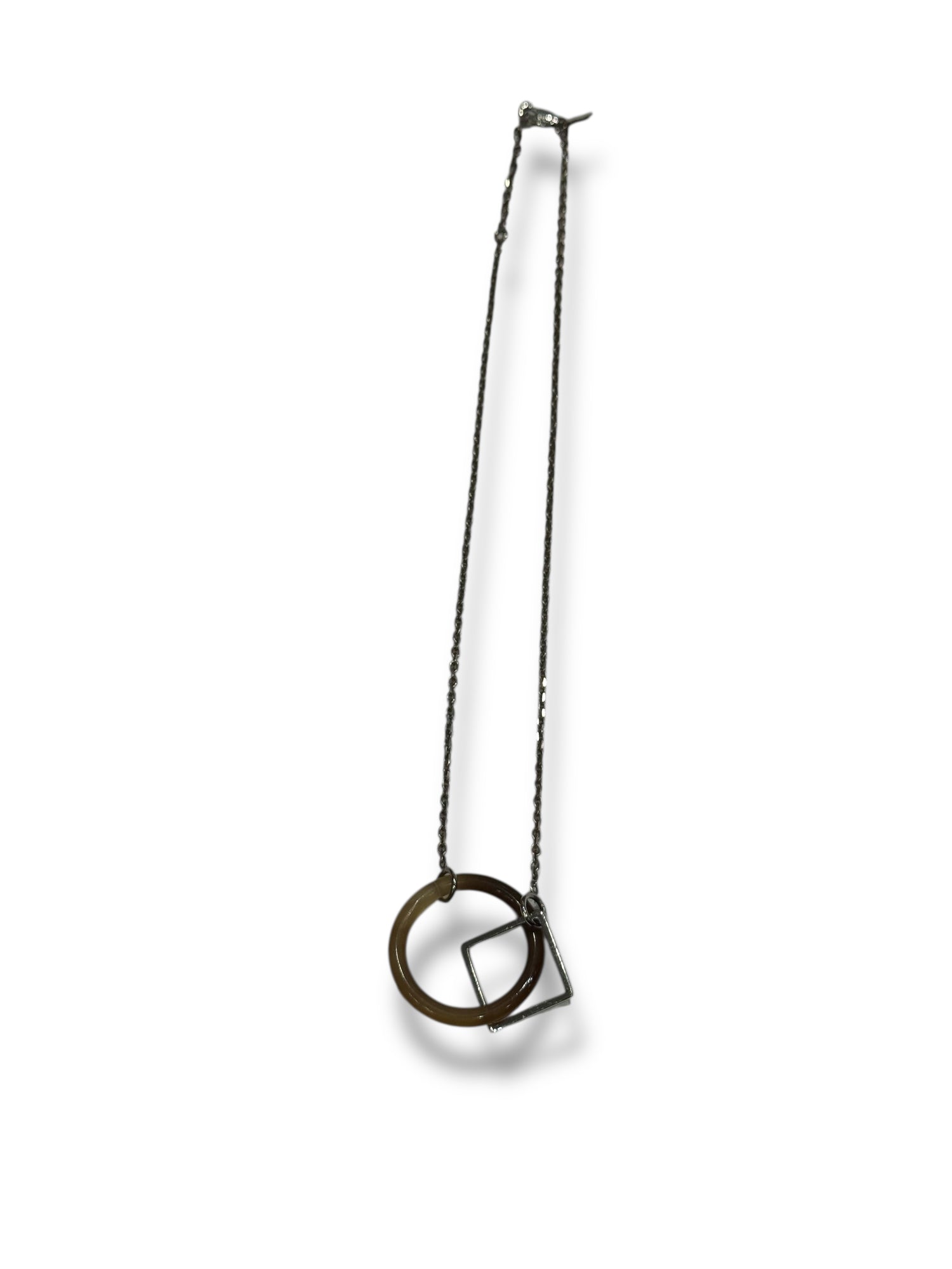 Hermès - collier Corne &amp; Argent