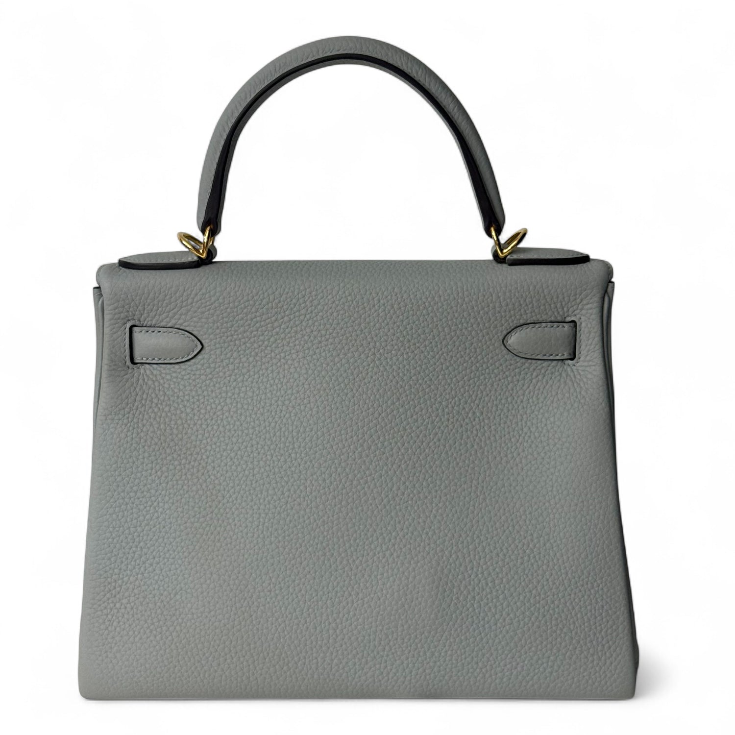 Hermès - Sac Kelly 28 Bleu Glacier