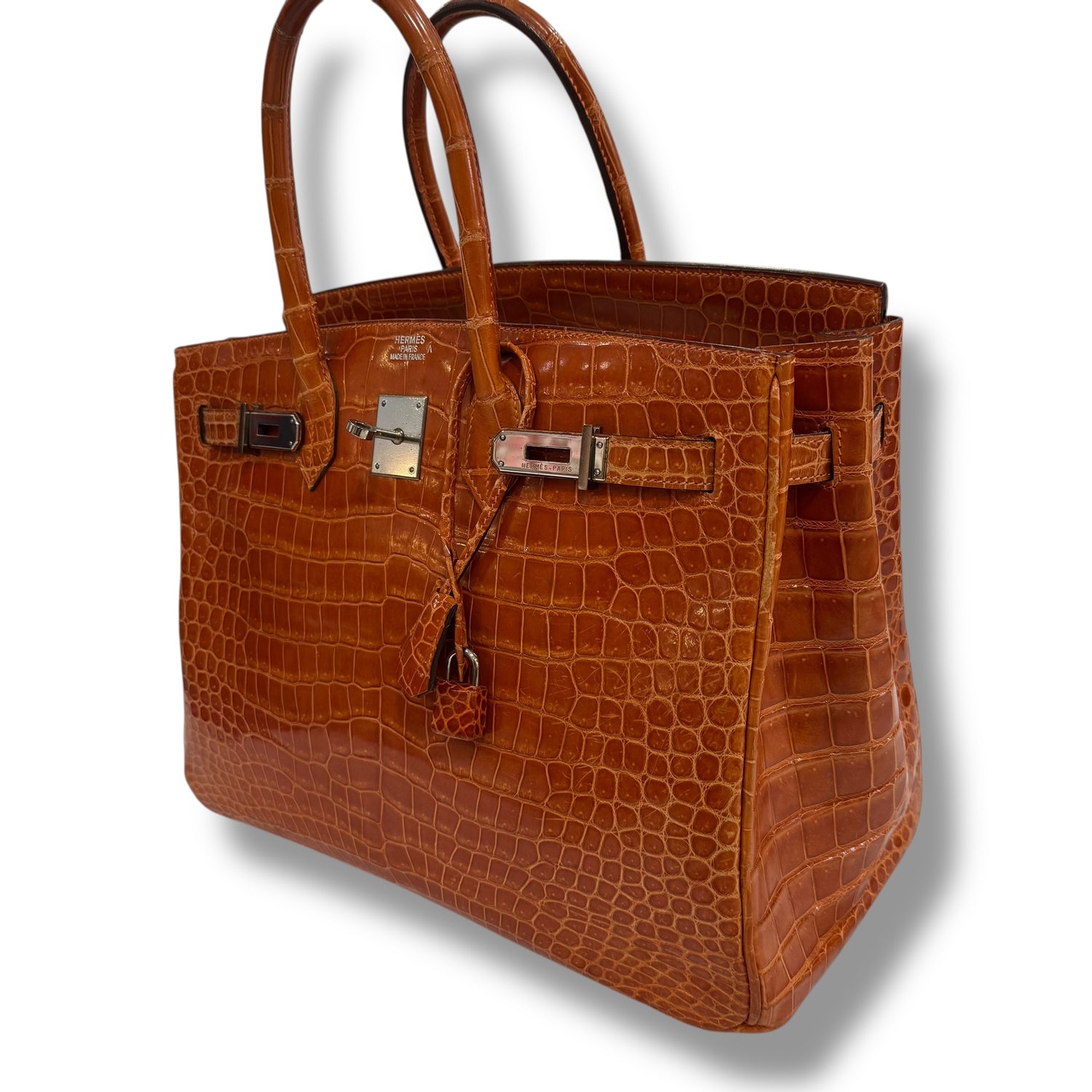 Hermès - Sac Birkin 35 Crocodile Porosus