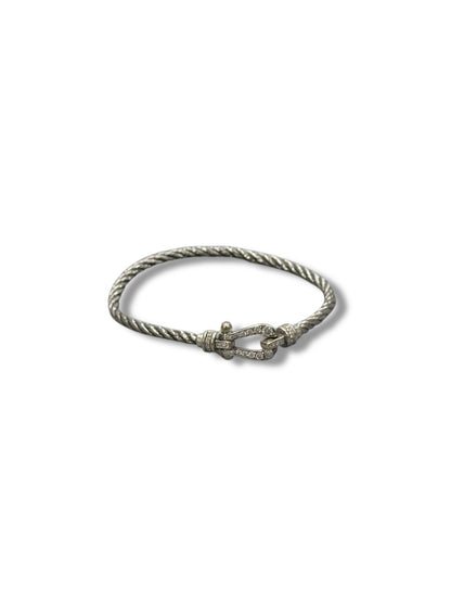 Fred - Bracelet Force 10 full diamants Moyen Modèle