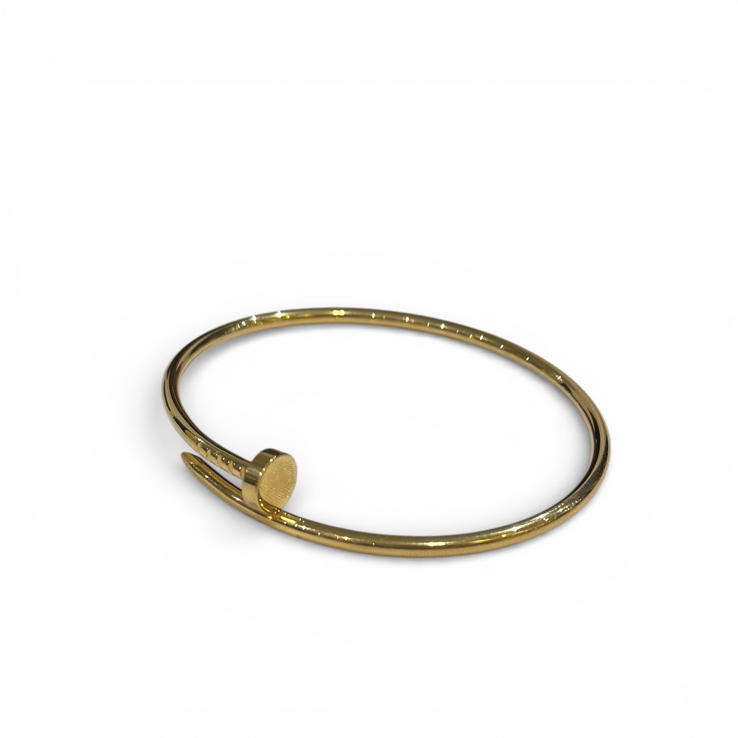 Cartier - Bracelet Clou Or Jaune T.17