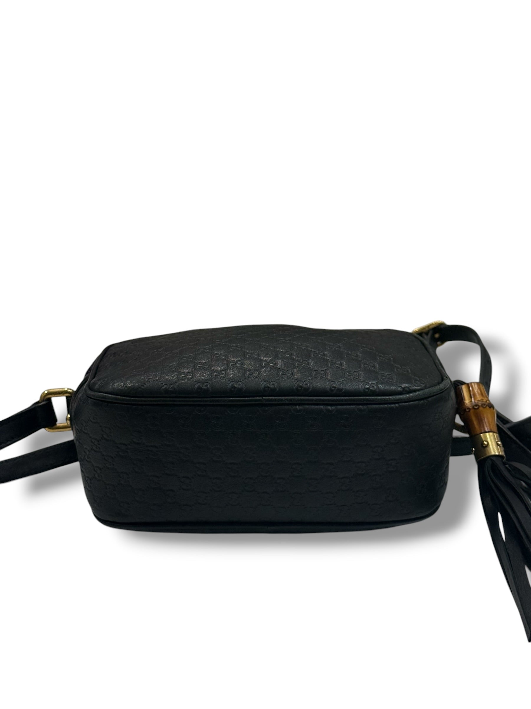 Gucci - Sac mini caméra monogramme noir
