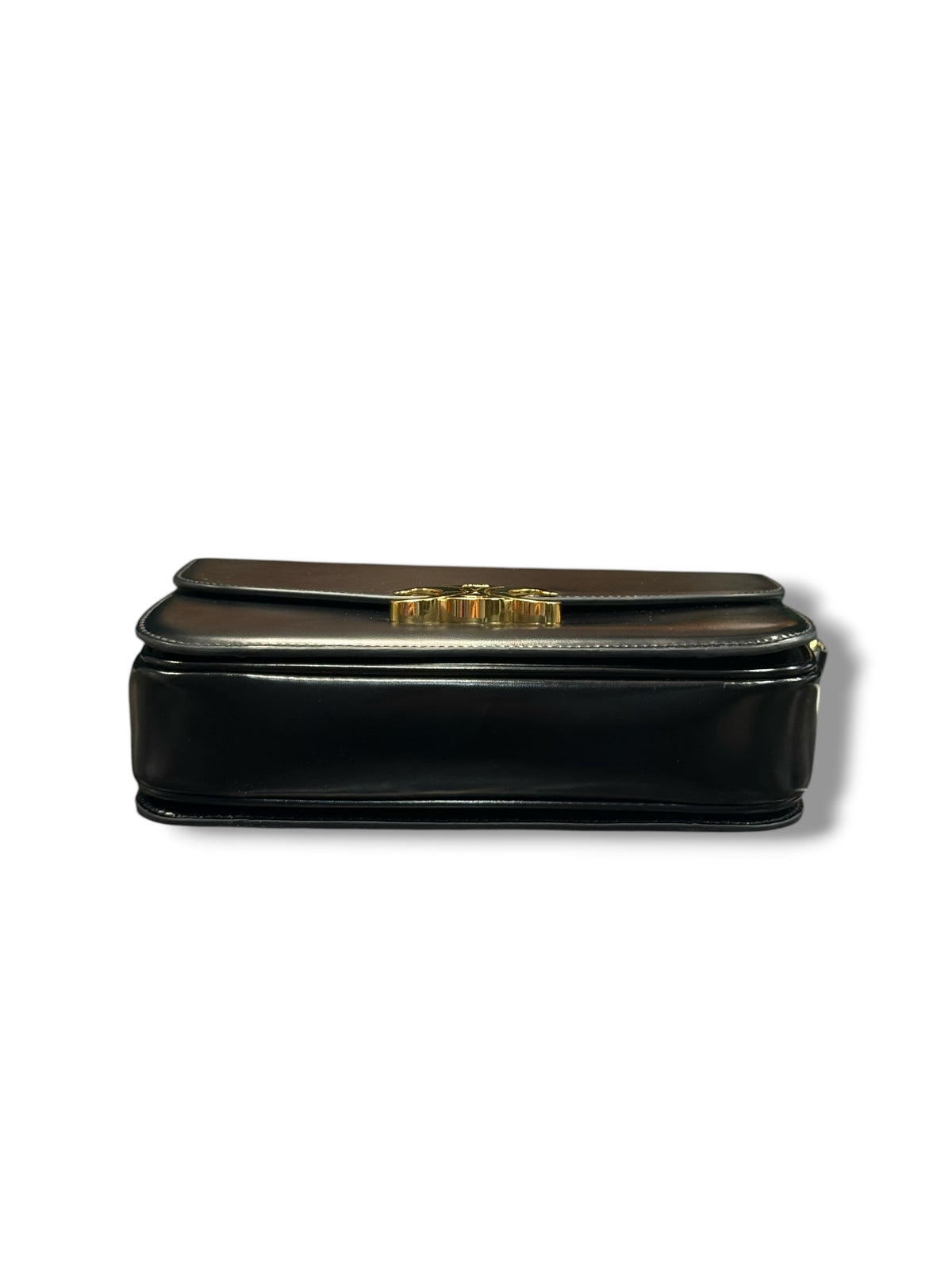 Céline – Klassische Triomphe-Tasche, schwarz