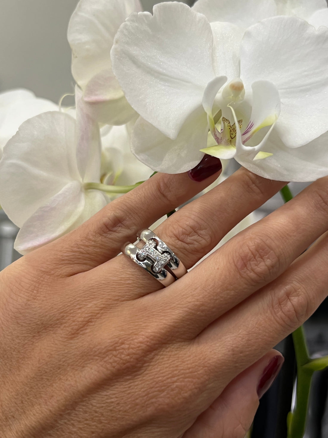 Hermès - Bague Olympe t.52