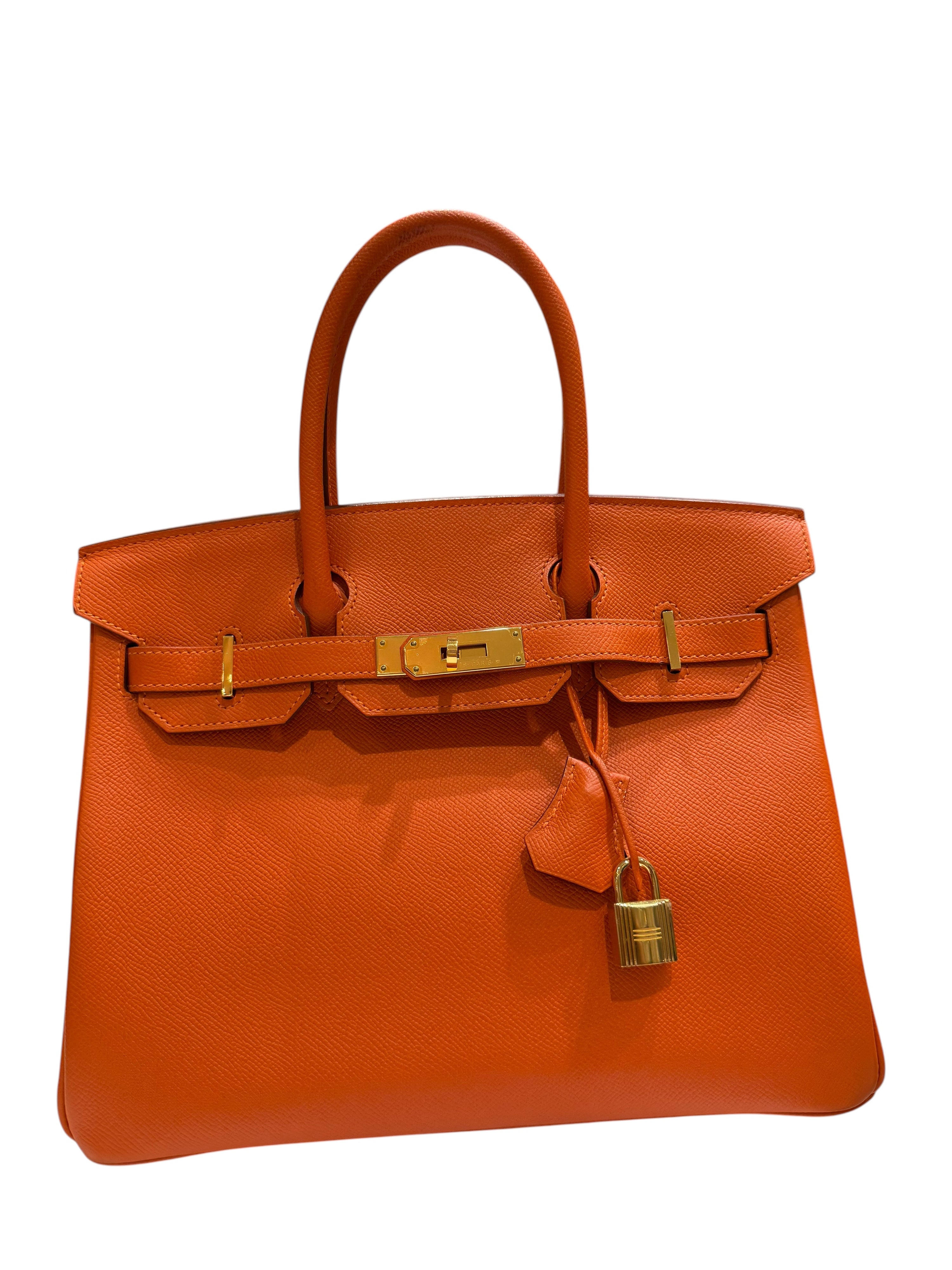 Hermès - Sac Birkin 30 Orange H (2016)