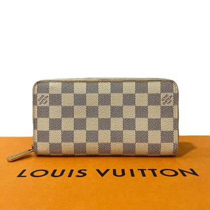 Louis Vuitton - Portefeuille zippy damier azur