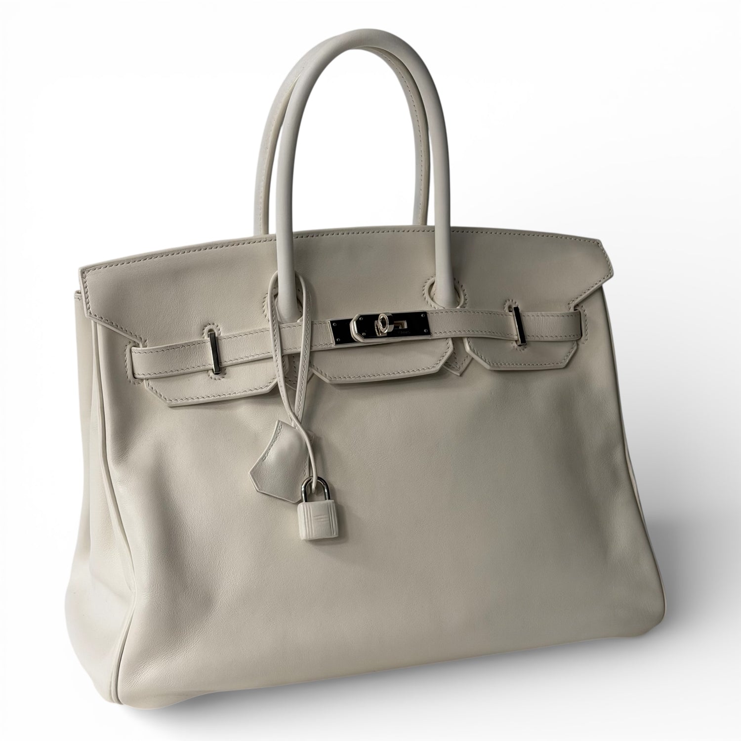 Hermès - Sac Birkin 35 Blanc | Les Folies d’Eugénie