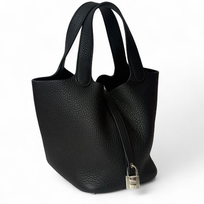 Hermès - Sac Picotin Lock 18 Noir