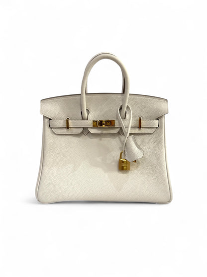 Hermès - Sac Birkin 25 Mushroom