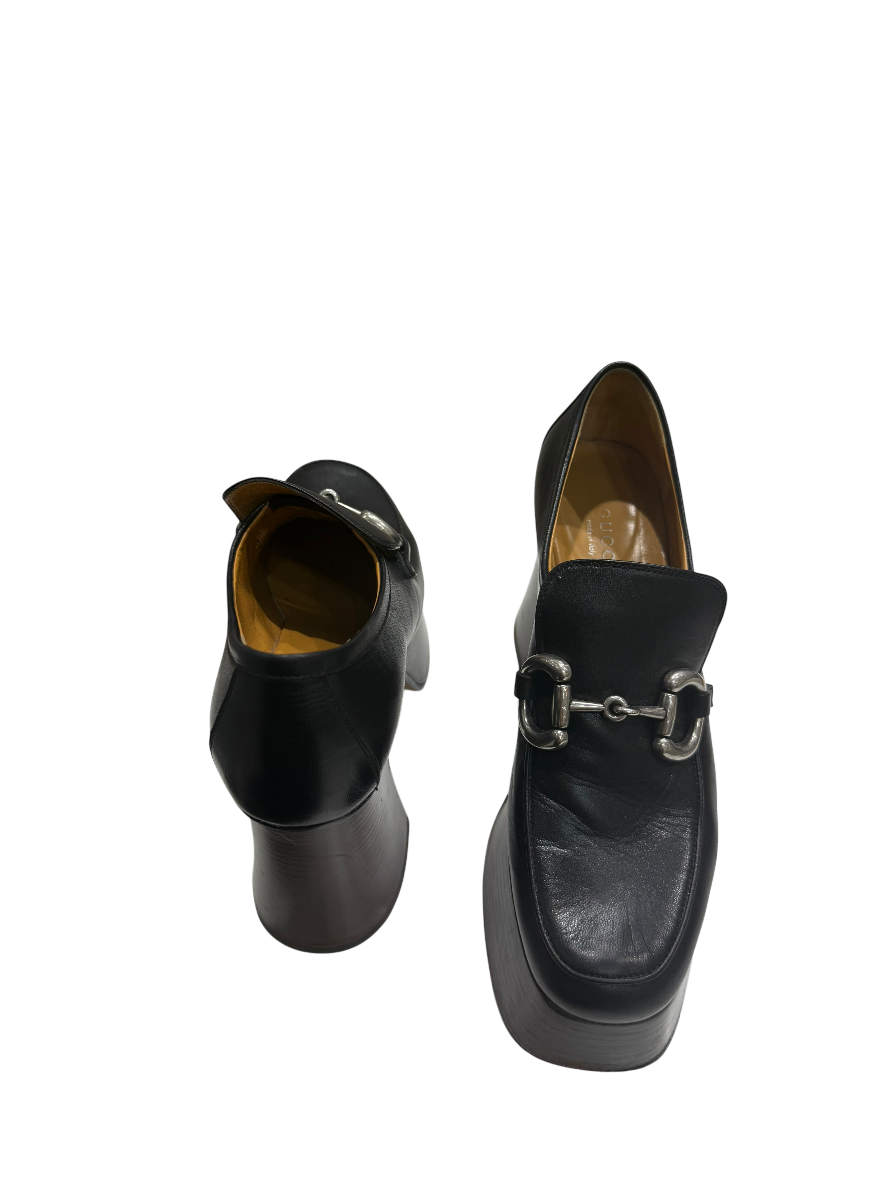 Gucci - Mocassins Horsebit à Plateforme T37 | Les Folies d&