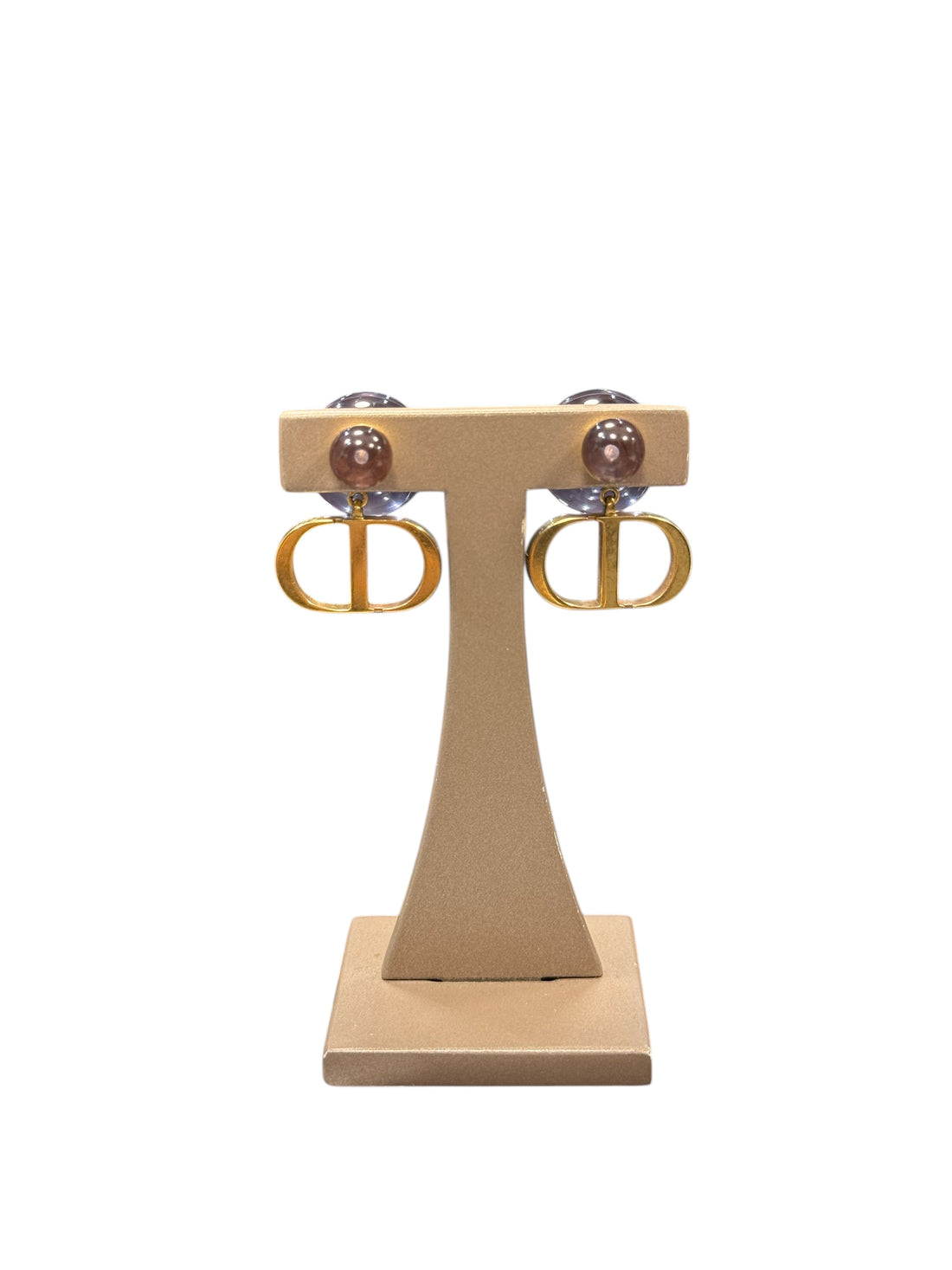 Dior - Boucles d’oreilles Tribales CD violet