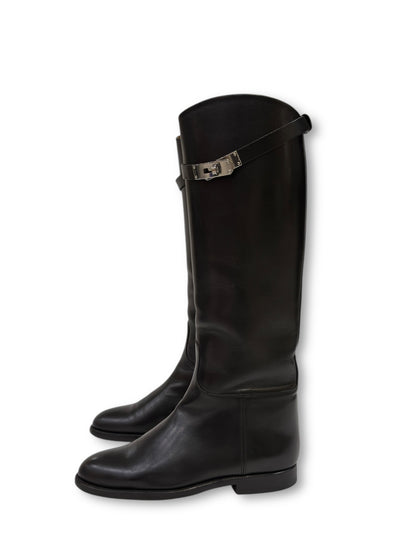 Hermès - Bottes Jumping T.38