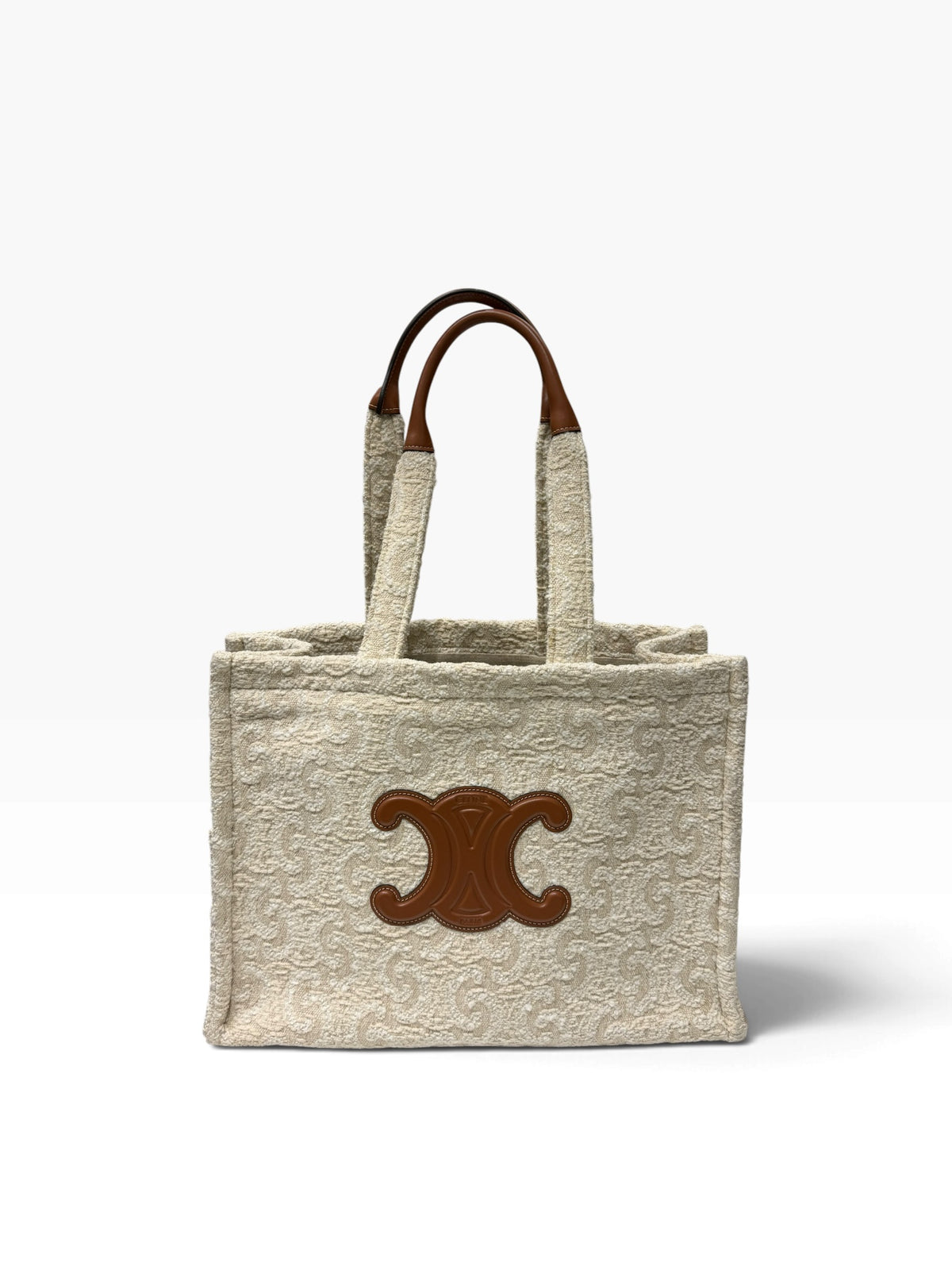 Céline - tote bag Thais en laine brodée