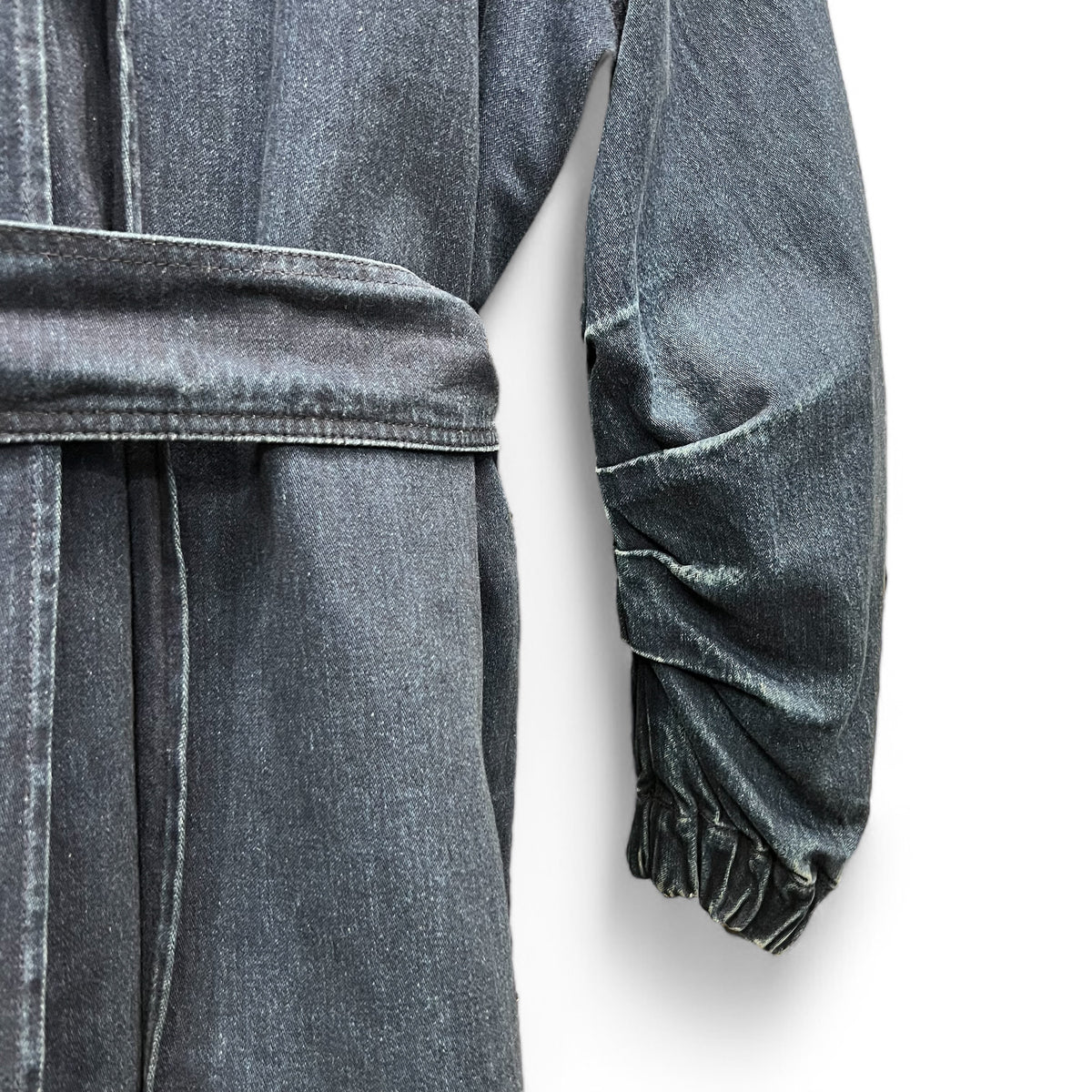 Lanvin - Veste en jean avec bouton bijoux