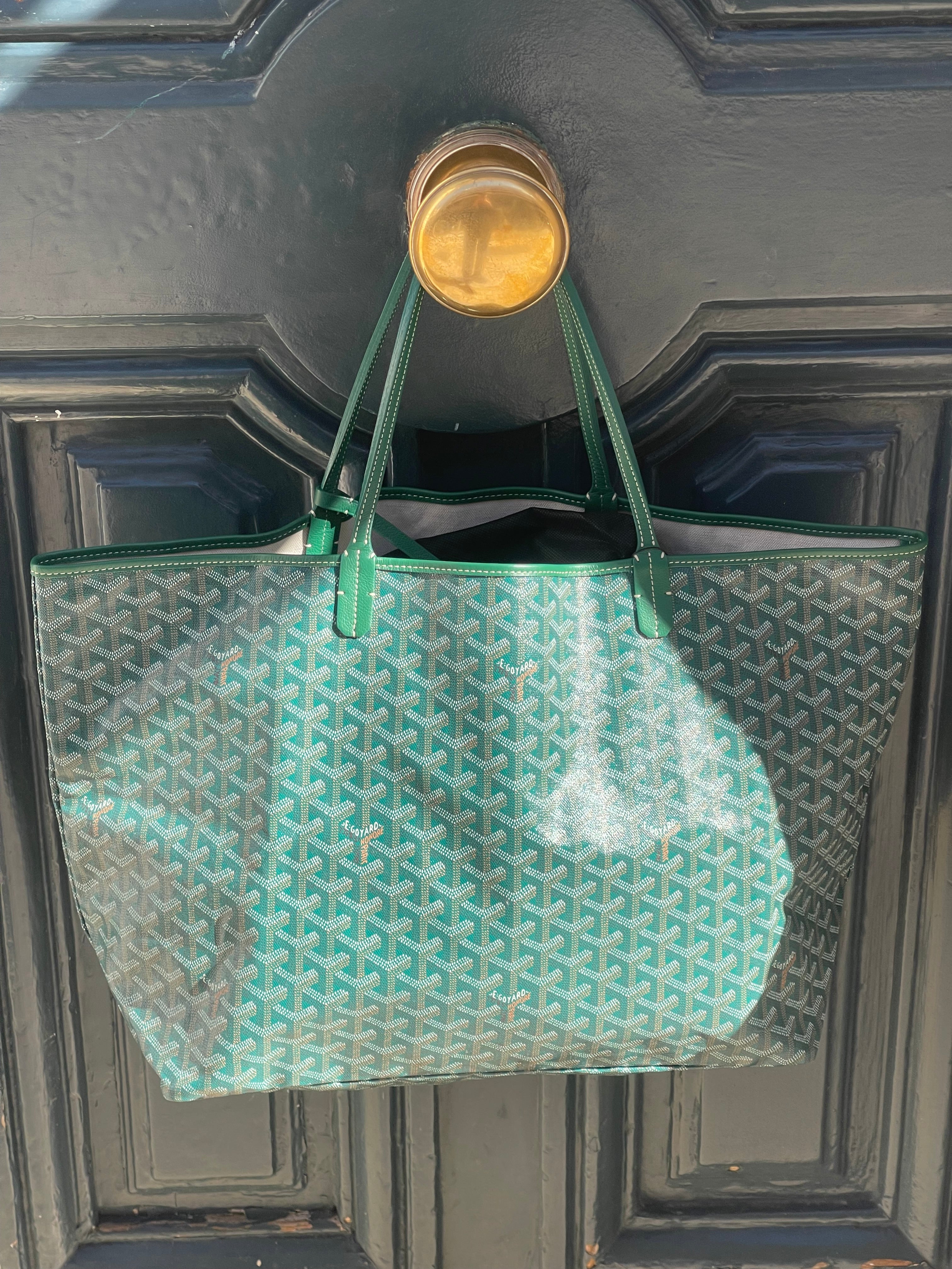Goyard - Einkaufstasche Saint Louis grün GM