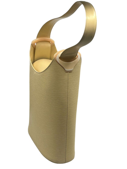 Louis Vuitton - sac verseau cuir épi jaune